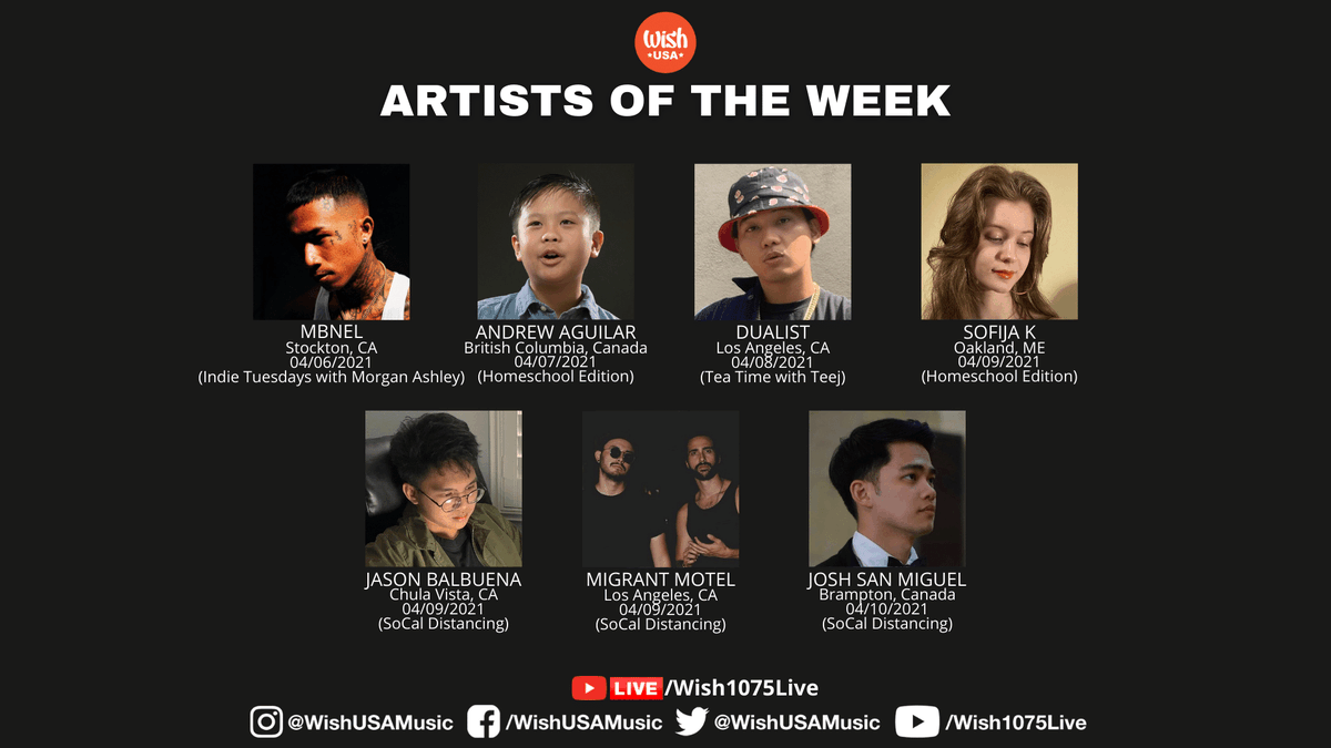 wishusaofficial's tweet photo. Add a little more music flair to your week with Wish USA and our featured artists! 

#wishusa #wishusamusic #musiciansshowcase https://t.co/JJ6EwhP3op