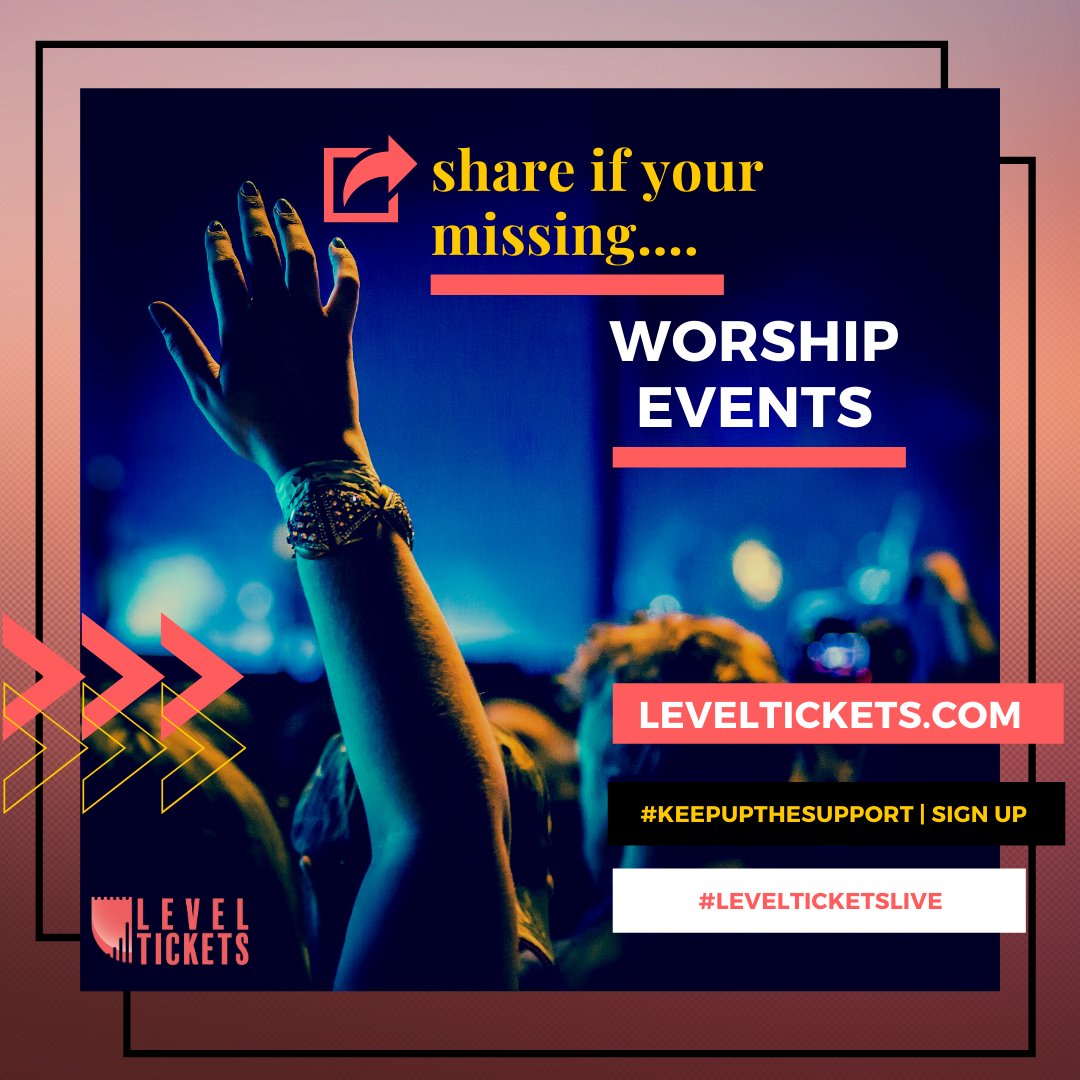 📣Level Tickets services offers secure online ticketing &amp; event promotion 👉👉🏼👉🏽👉🏾
💻 SIGN UP 🎟️ JOIN OUR EVENTS COMMUNITY 
🔗 services.leveltickets.com/home/signup
#️⃣ #levelticketslive #conferences #events #livemusic #theology #spokenword  #livemusic