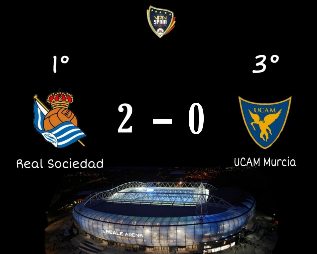 #LIGA @VPN_SPAIN 

2-0✅🆚 #VPNUcamMurcia

⚽⚽ @XxbestiaxX_09
👟 <a href="/xBazan6x/">Pedro Bazan</a> 
👟 @Josu_1239 
🎖 @XxbestiaxX_09