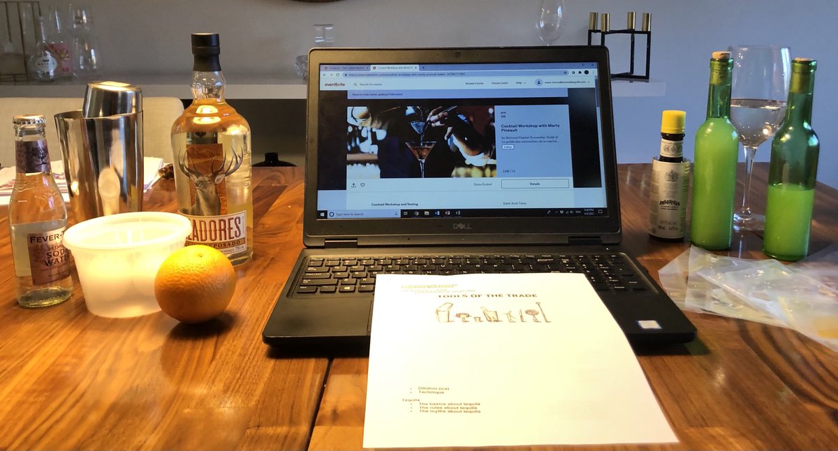 Ready to start our first Cocktail Workshop with Marty Pineault from Mati Crudo + Charcoal