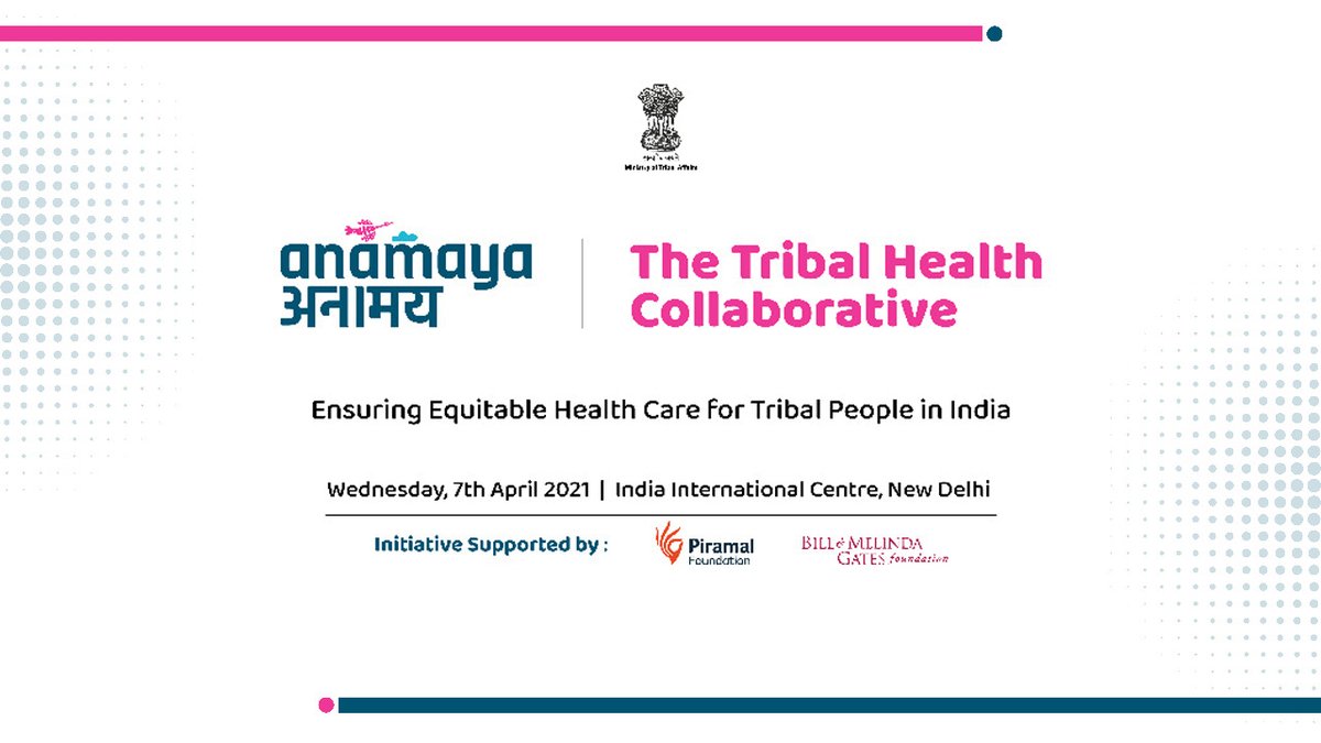 PiramalS's tweet photo. Join today at 4:30 pm &amp; watch the coming together of all the partners as we launch the first ever Collective for tribal health #ANAMAYA | The Tribal Health Collaborative. 

Watch live at  https://t.co/DorJ3iH26S

Bringing #tribalhealth to the #centerstage. https://t.co/IFmxOoRIUb