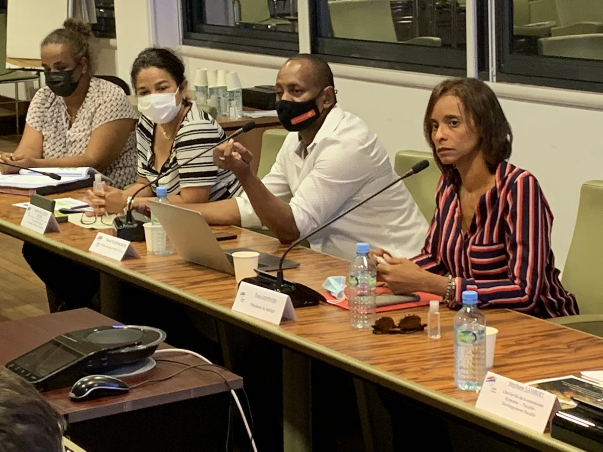 MedefGuyane's tweet photo. 📌#GuyaneSymbiose :Rencontre avec la CTG✅
Des réunions de travail actés avec les services de la CTG par thématique (fiscalité, juridique, formation, insertion professionnelle...) notamment dans le cadre des études et réflexions en cours autour du futur projet de SRDEII https://t.co/fTvJk3Vv5W