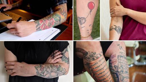 Hey <a href="/UPSers/">UPSers</a> – we heard you. And we want you to bring your full and authentic self to work, tattoos included. Because you belong at UPS. bit.ly/3rMe29q
 
Love seeing people on my team show off their ink to celebrate this change 🎉