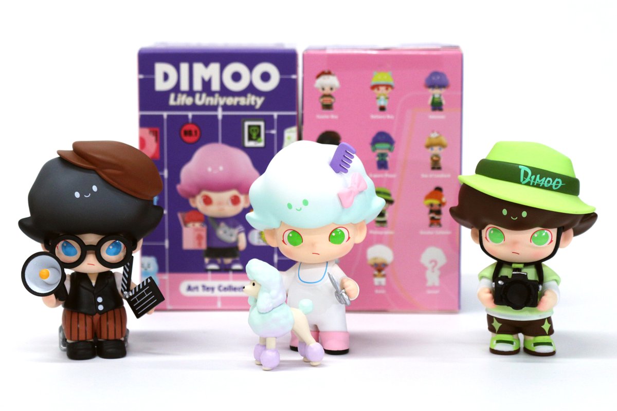 どの子が出るかな❓／ アートトイフィギュア #POPMART から夢の世界に