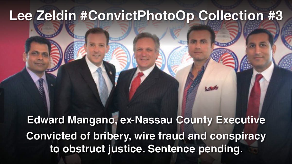 zeldin_s's tweet image. The number of #FelonPhotoOps numbers in the middle/high teens and grows by the year.

Trimarco was just convicted.

@rudy_sunderman resigned before signing his plea deal for fraud.

The Voter Fraud Four case still awaits!

#FelonFriendly @leemzeldin loves malfeasant actors...