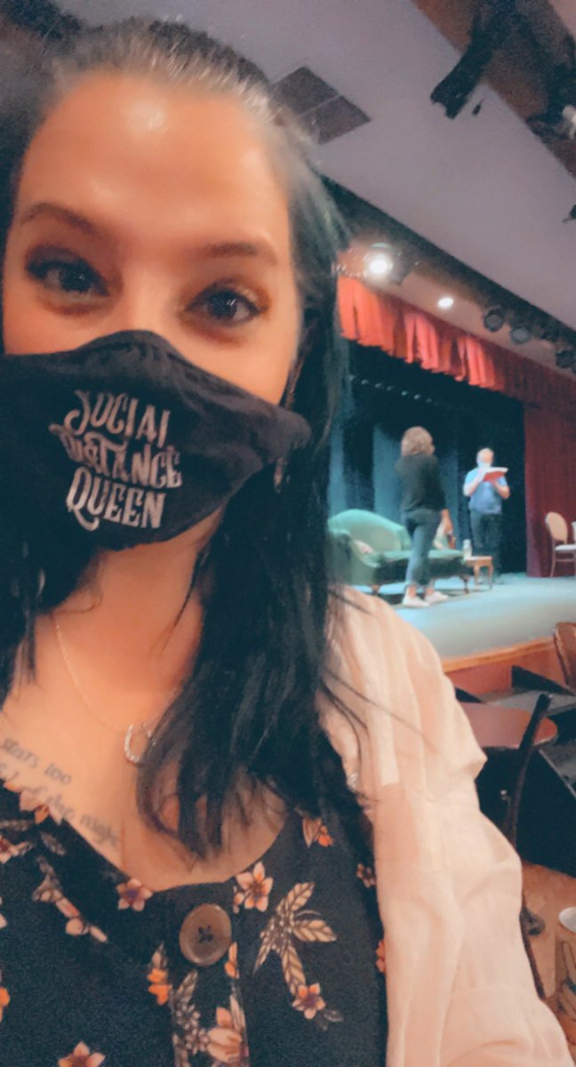 LaPetiteWolfe's tweet photo. At rehearsal! #ButteTheatre #FriendsOfTheButte #SuiteSurrender https://t.co/MO0kMHYsCK