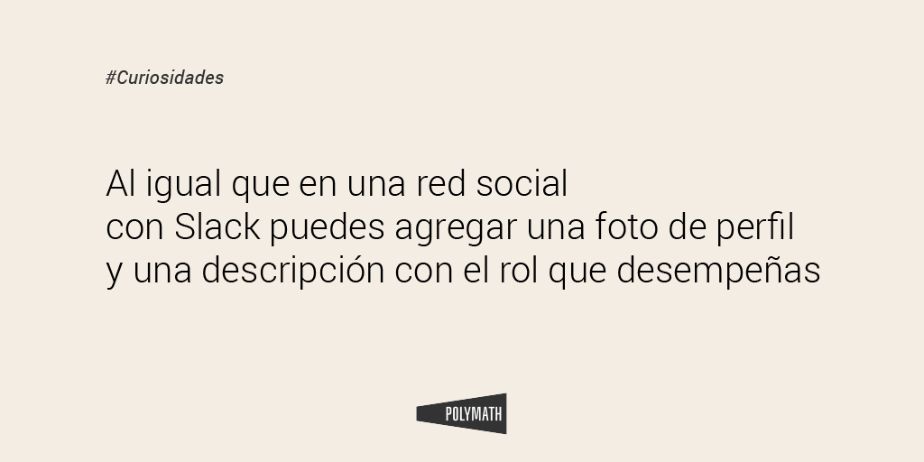 PolymathPymes's tweet photo. Slack te permite tener un perfil para que los demás miembros del equipo logren identificarte, además puedes personalizar la interfaz (en cuanto a diseños y colores) para que sientas mayor comodidad al utilizar la aplicación. https://t.co/bcLKrCk8WZ