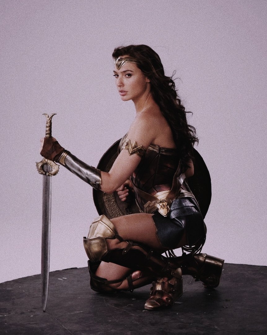 Jay.. no X: Gal Gadot as Wonder Woman.  / X