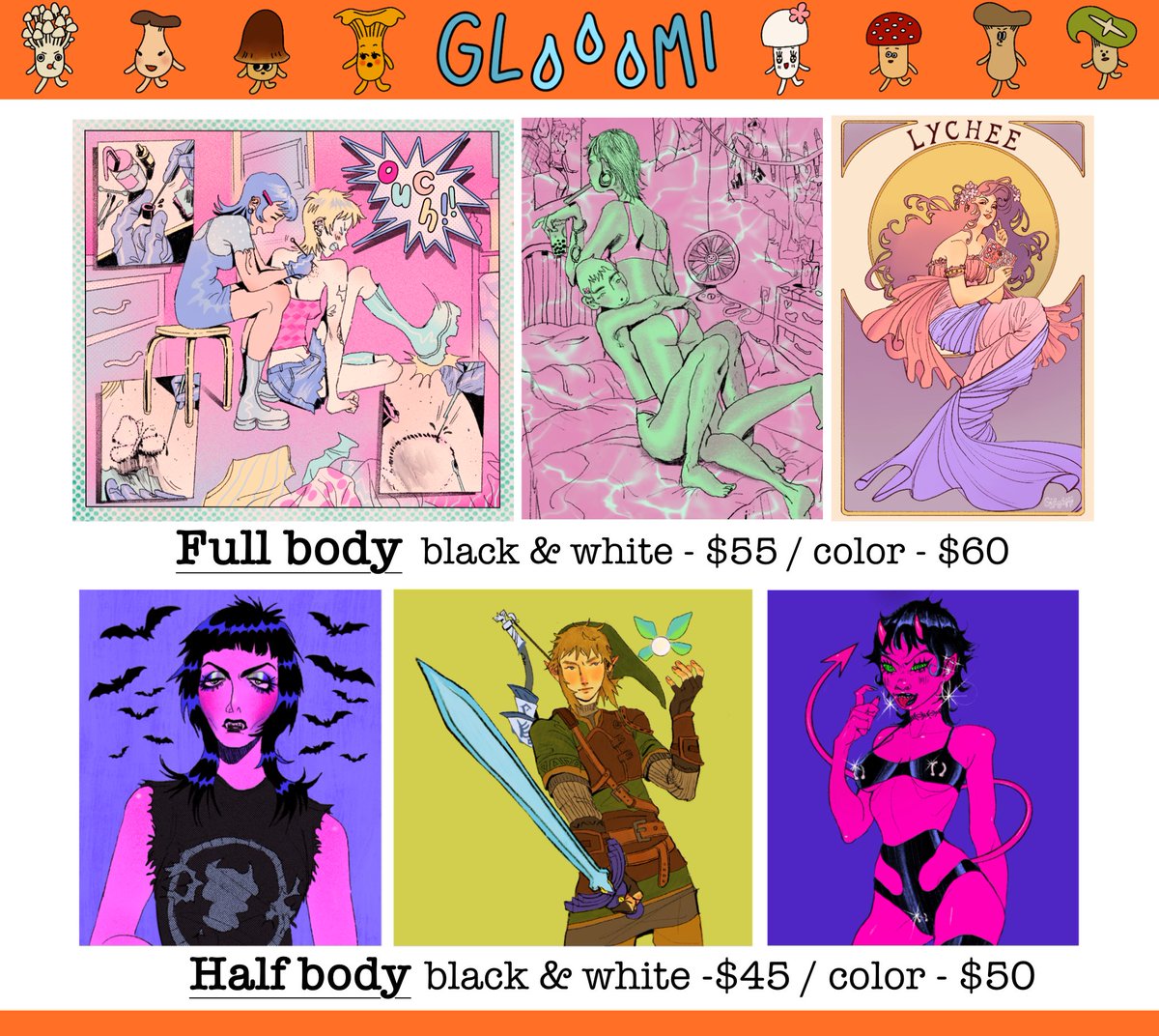 glooomi_'s tweet photo. ♡NEW COMMISSION INFO♡
updating my commission sheet with new prices &amp; art style options!! 
If you want to request, send me a DM here, on insta (glooomi), or email me at 💌 glooomi.art@gmail.com, feel free to ask questions 
Have a lovely day 🧡 https://t.co/MelsR8rVir
