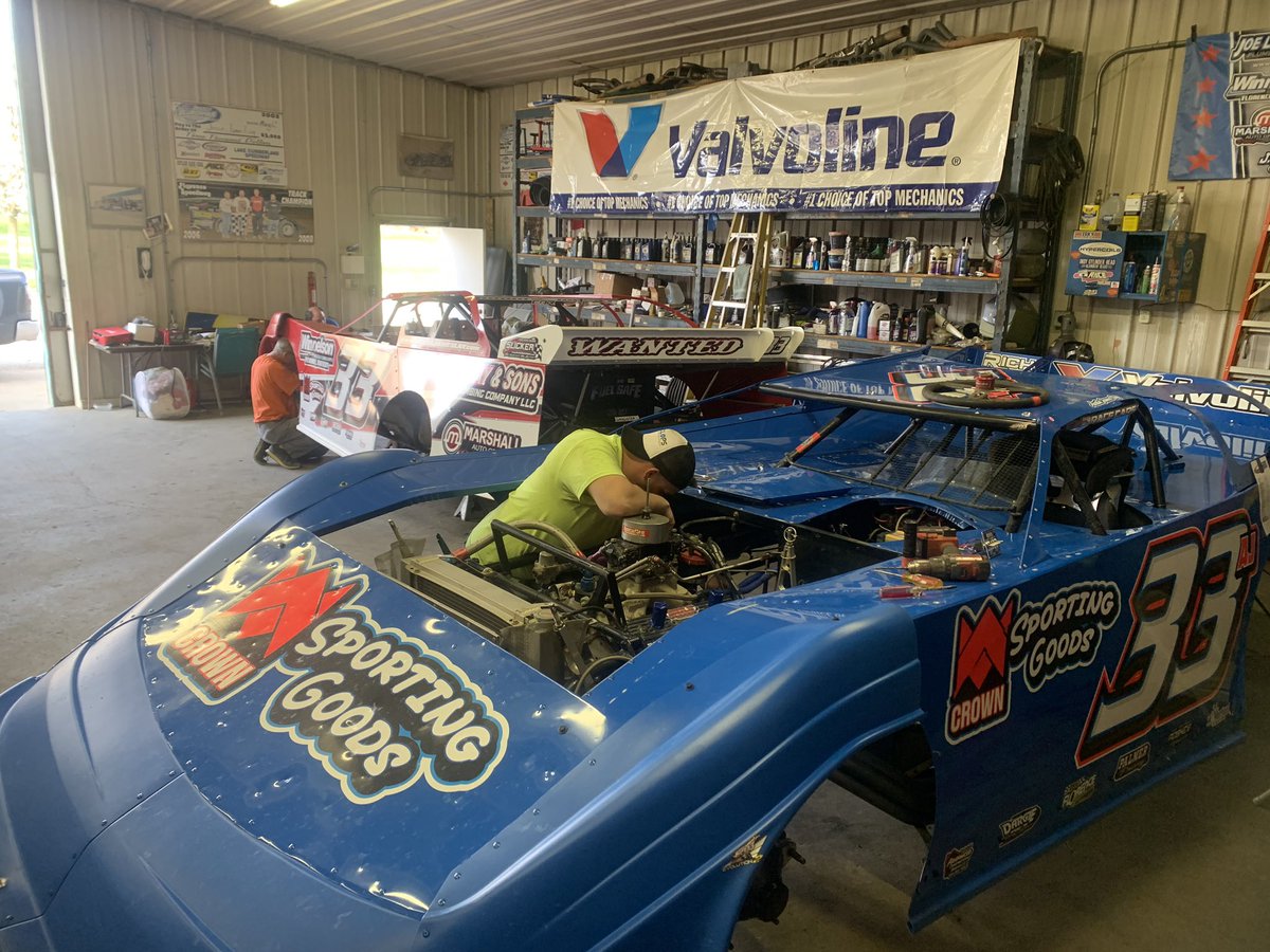 All of the Outlaws are hard at work in the shop today in preparation for Armed Forces Night at Florence Speedway on Saturday, April 10th. We are looking forward to seeing all of our fans out there supporting their favorite team at our local racetrack!