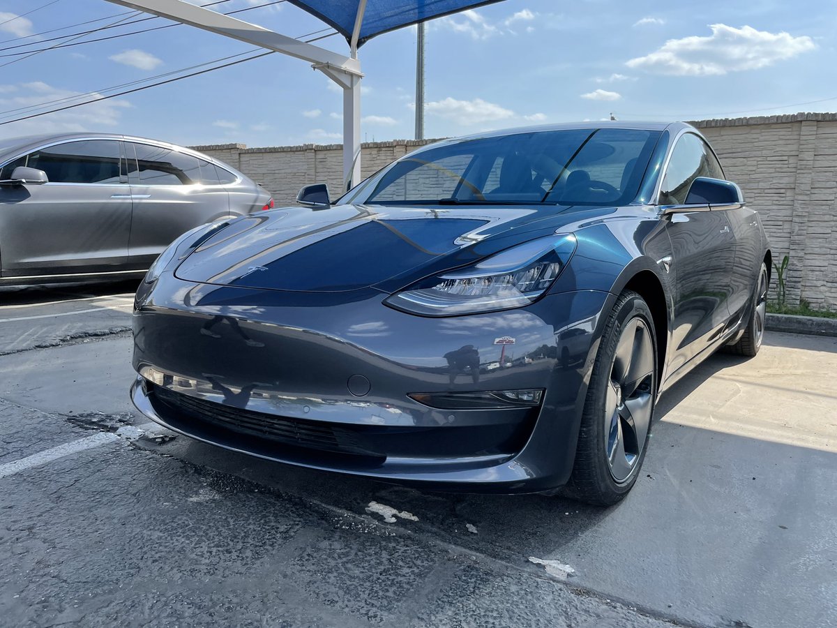 After 79 days, I FINALLY got my @tesla back from the body shop. In that time, @spacex has built, tested, launched, crashed and cleaned up THREE Starships, they launched 8 orbital missions and I built a full blown studio. Pro tip: don’t get in an accident with your Tesla.