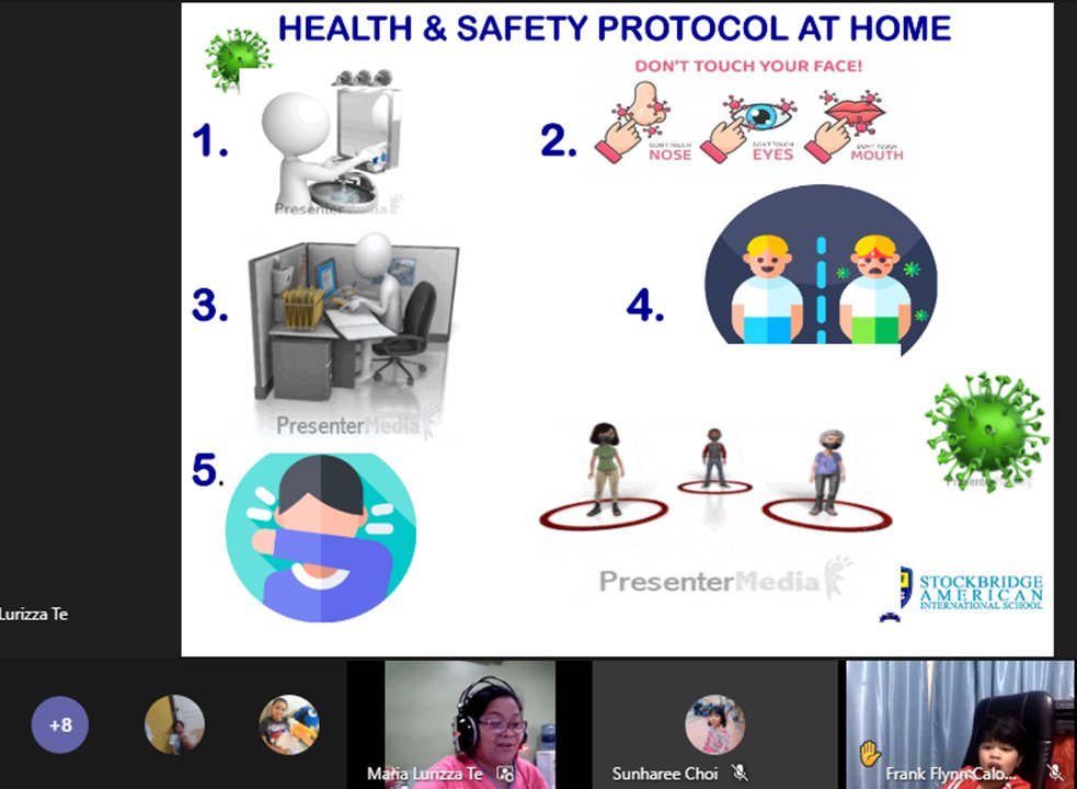 StockBridgeIntl's tweet photo. Stockbridge Virtual Wellness and Care aim to provide our #StockbridgeStudents virtual care while learning at home. Our registered nurse educates a healthy lifestyle to our learners in this time of the pandemic. 
#StockbridgeAmericanInternationalSchool 
#StockbridgeWay
#wellness https://t.co/IAJOFM5hxX