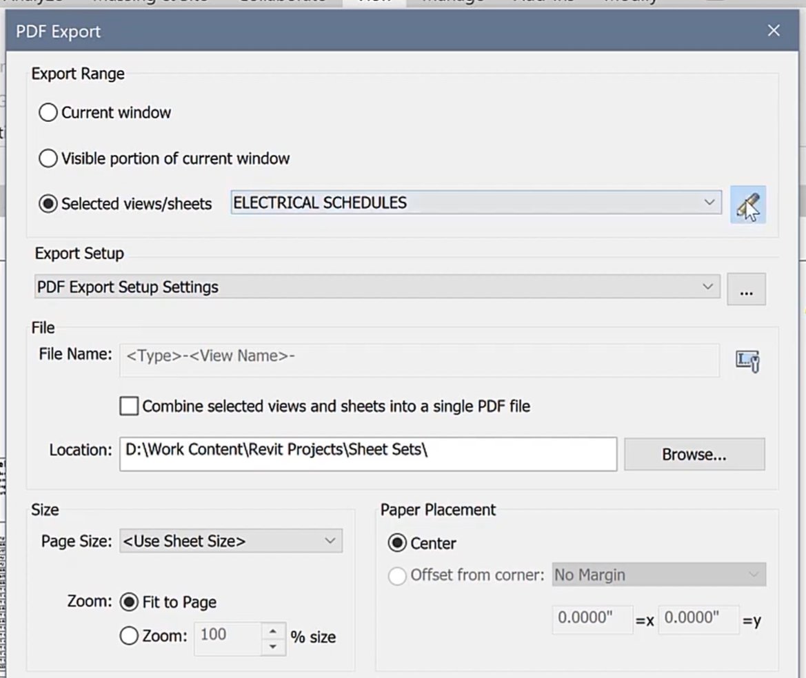 Revit 2022: world's most expensive PDF printer finally comes with built-in.... PDF printing.