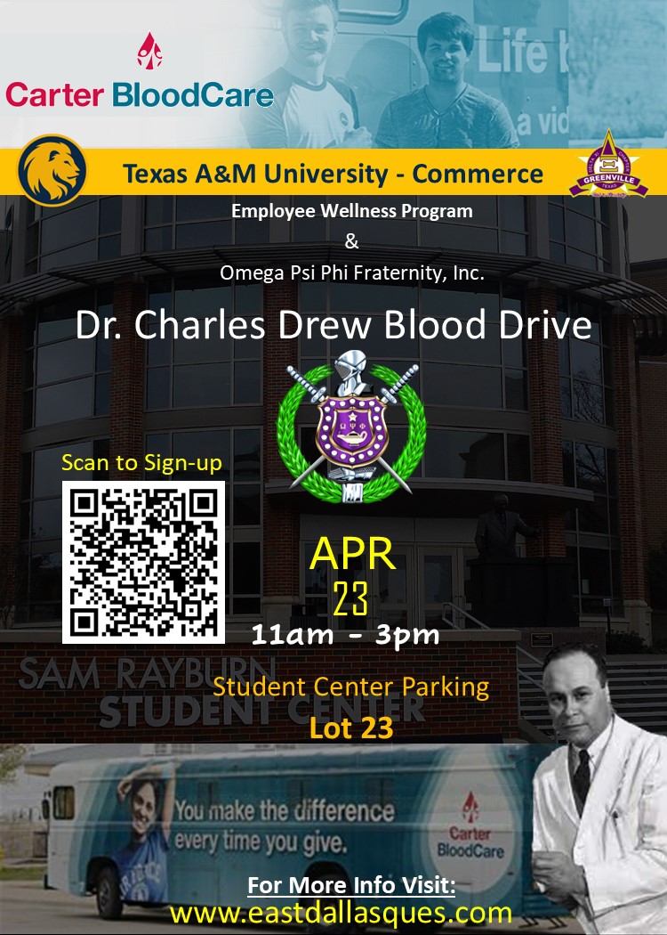EastDallasQues's tweet image. Join the East Dallas Ques + @The_Boot_Bruhz Apr 23rd for our annual blood drive. @CarterBloodCare #BloodDrive #QueDawgTwitter
