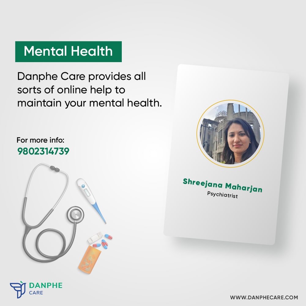 DanpheCare's tweet photo. Prioritize your Mental Health.

#danphecare #telemedicine #mentalhealthmatters https://t.co/B9DtaWBNUo