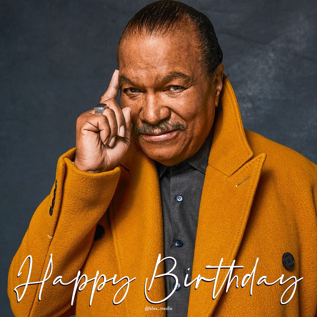 Happy Birthday to the legend, Billy Dee Williams! 