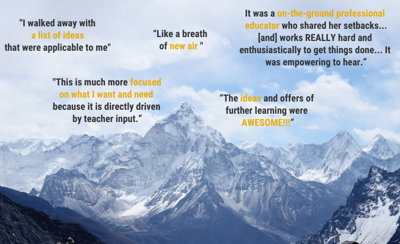 One week from today, we'll have our final 'Monthly MeetUp for Rural Educators' of the year. Come find/grow your network of support with AKRISE— a network by and for rural teachers in Alaska. Registration link in the bio. #akedchat #aklearns