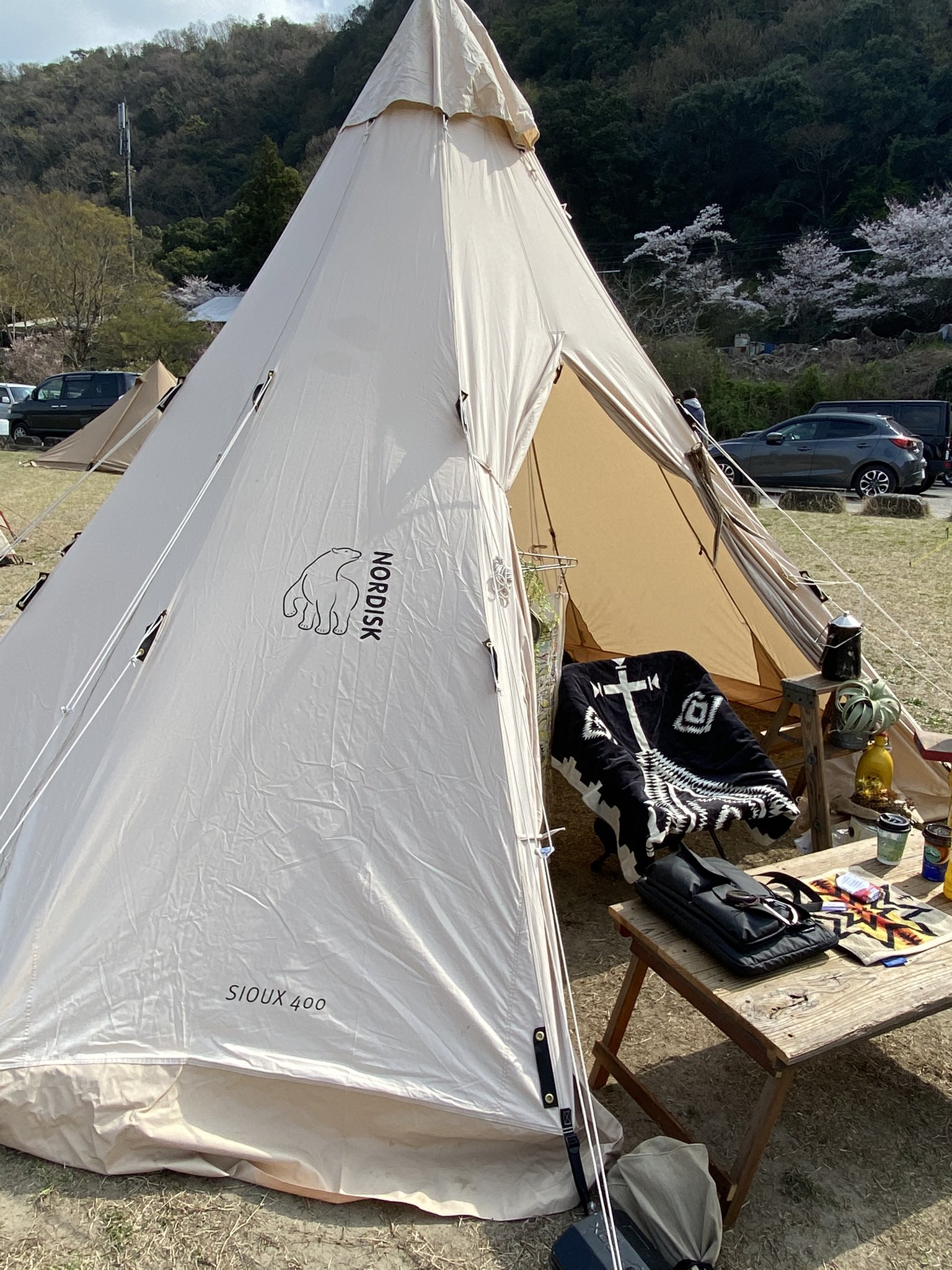ノルディスク sioux400 ミニスー 旧ロゴ コットン