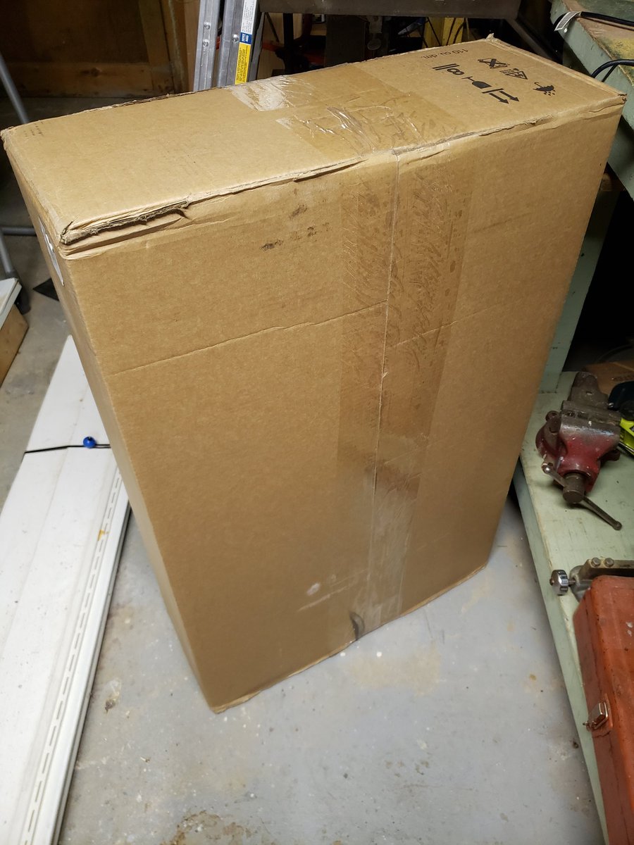 RobKozaczka's tweet photo. This eBay purchase is courtesy of @CraftComputing Purchased some 8TB drives over 1.5 years ago for a new NAS but could never settle on what to build it in. https://t.co/F5kes8txnj