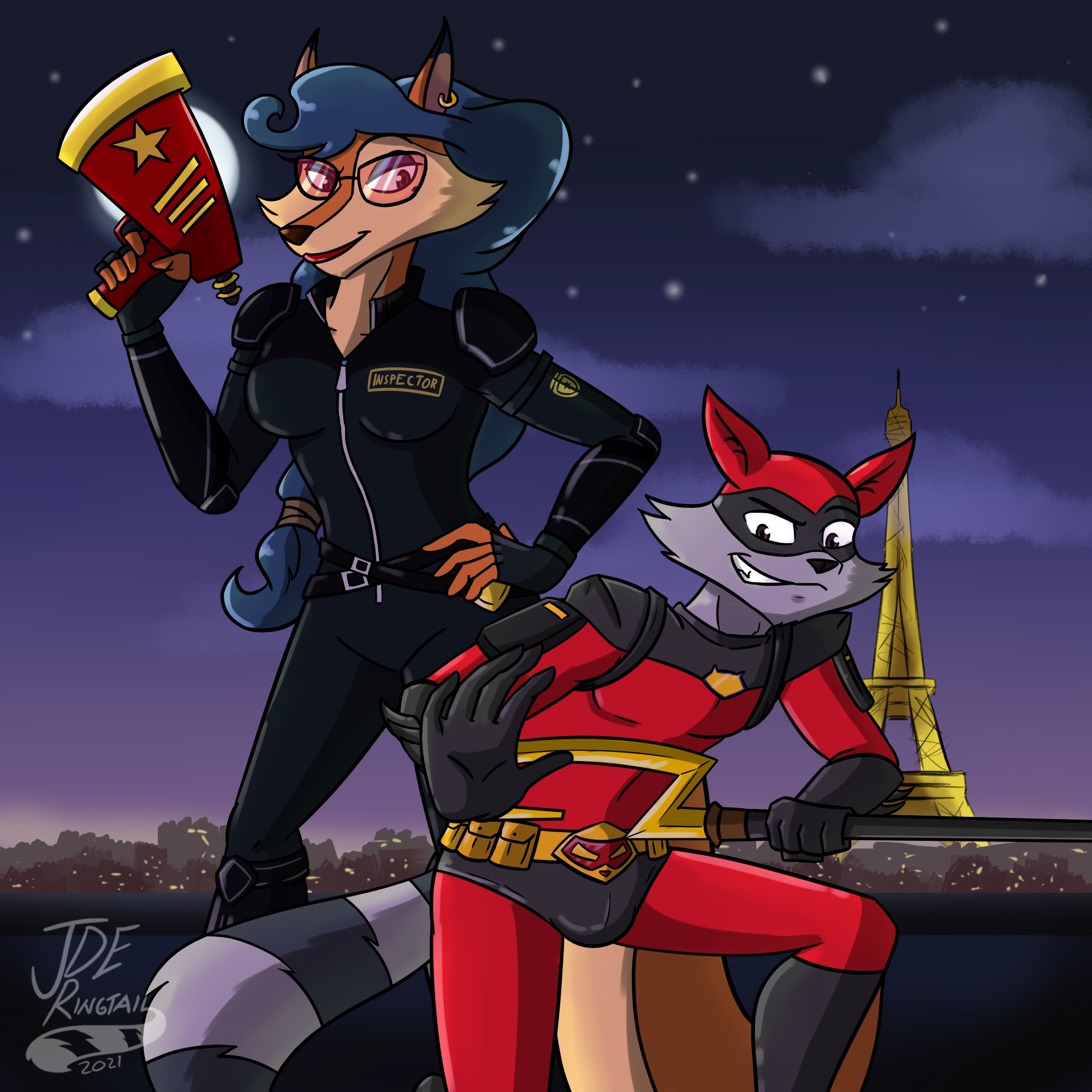 Sly Cooper Costume, Carbon Costume