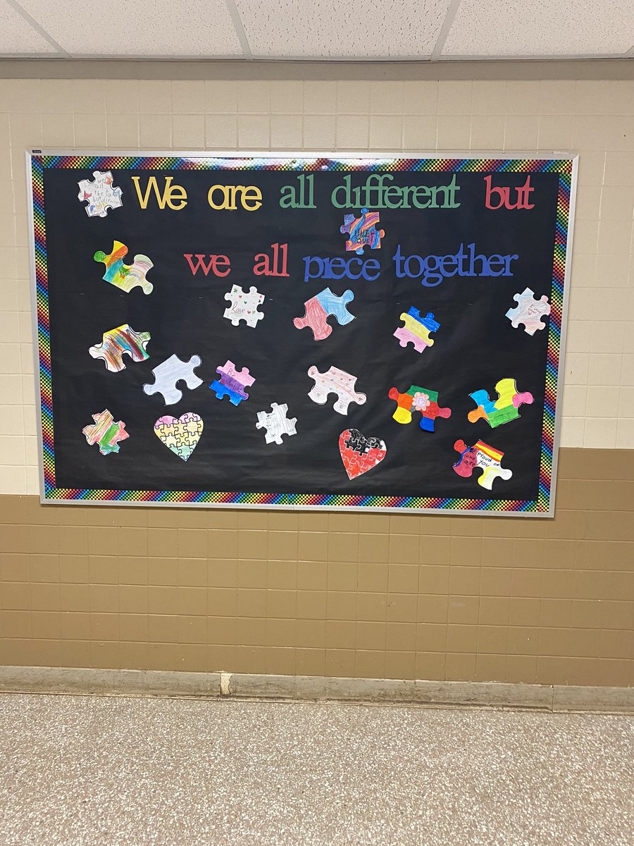 Rifgecrest Elementary celebrates diversity daily #AutismAcceptanceMonth  #AutismAwarenessMonth