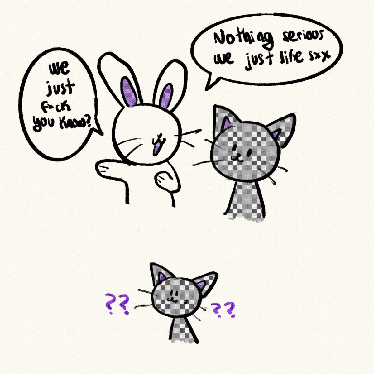 Asexual kitty #internationalaceday 

1/2 
