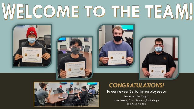 Great job folks! 
Attitude, effort, and drive is what it takes to get through preseniority! 
<a href="/UPSfinest1907/">Shannon Hayden</a> <a href="/DMcIntyre_1907/">Dylan McIntyre</a> <a href="/Courtneybarham4/">Courtney barham</a> <a href="/CGrosshuesch/">Calvin Grosshuesch</a> <a href="/tannercain98/">Tanner Cain</a> <a href="/bgtighe/">Brian Tighe</a> <a href="/joeboyleups/">Joe Boyle</a>