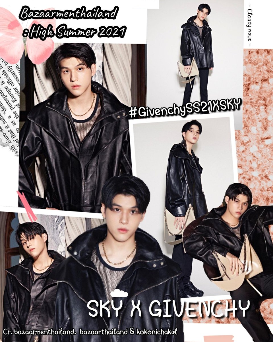 SmileforFainOiz's tweet photo. 🔎SKY X GIVENCHY🖤 in - Bazaarmenthailand ฉบับ High Summer 2021
🔃📷 : bazaarmenthailand
bazaarthailand & kokonichakul
🔗https://t.co/kKuOlGxsbJ
🔗https://t.co/tH7EHc8yOK
#givenchycutout #givenchyss21
#GivenchySS21XSKY #skywongravee
#mycloudy #ก้อนเมฆของสกาย https://t.co/S9nj7EbQE3
