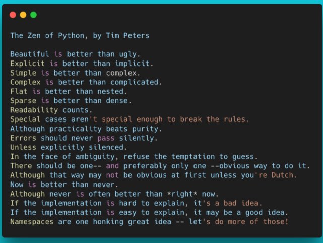 joilerd's tweet image. #TheZenOfPython