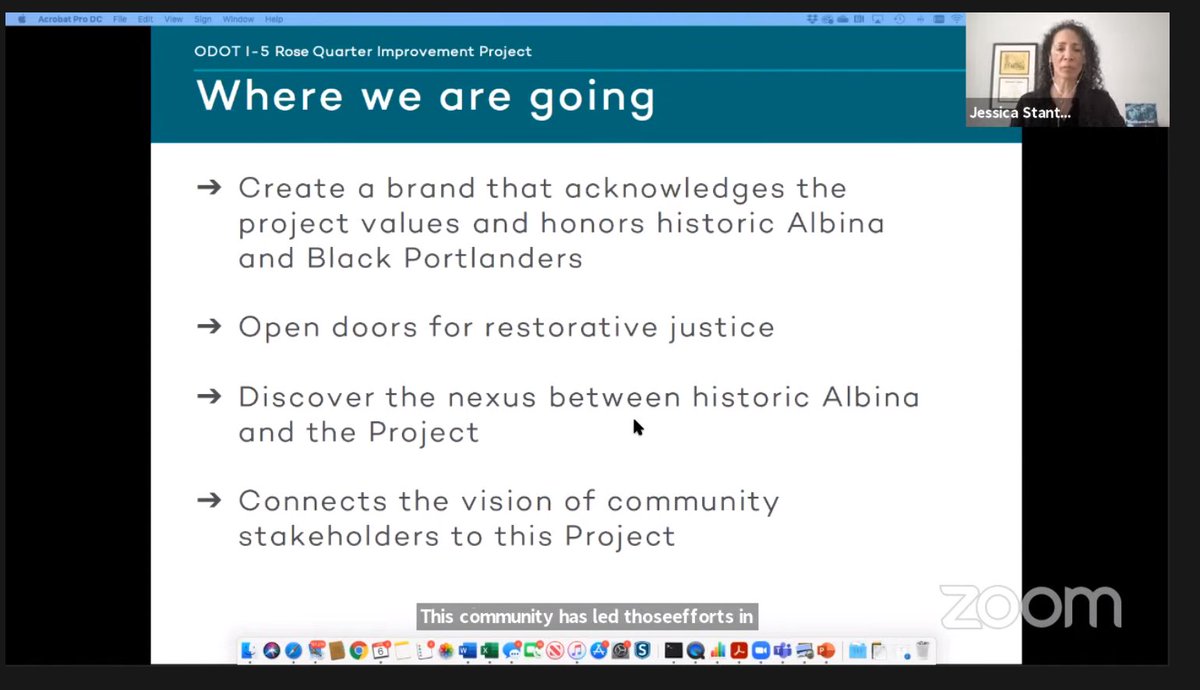 day after  @OregonDOT get sued for manipulating traffic projections, ODOT spends a full 45 minutes on HIstoric Albina Advisory Committee on ~rebrand~ of the project and trying to come up with a new name for it @OregonGovBrown  @TinaKotek THE PLANET IS MELTING COME GET YOUR AGENCY
