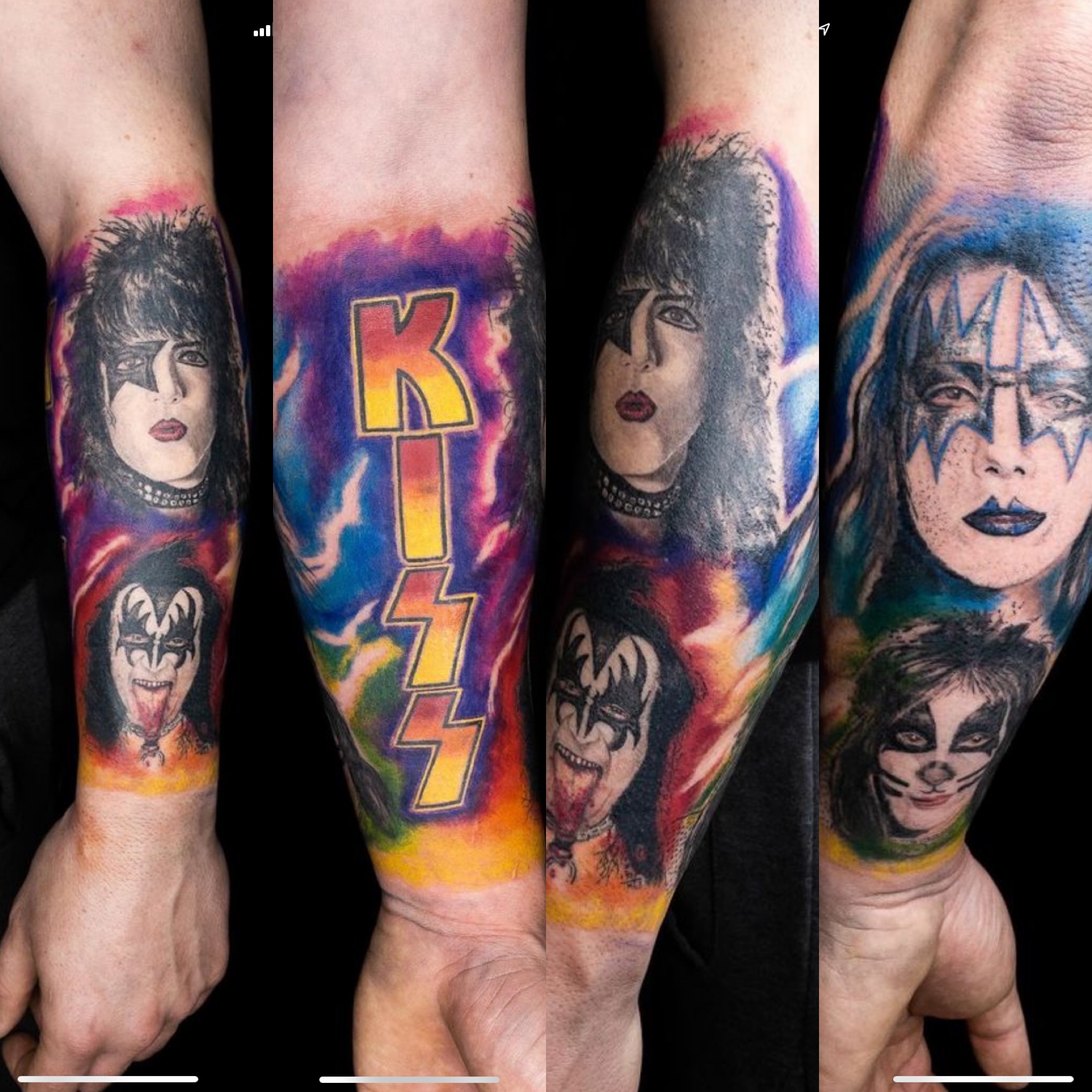 KISS  KISSARMYROCKS Check out Doug Findleys new Gene Simmons tattoo  Awesome  Facebook