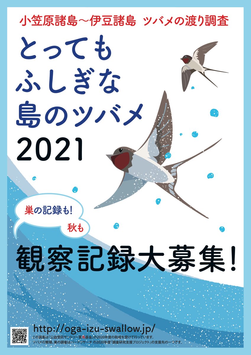 ট ইট র ナショナルランド 公式 今年も伊豆 小笠原諸島のツバメの渡り鳥観察記録大募集です ツバメ は渡り鳥ですが その生態はよく分かっていません どこで越冬をして どのルートで伊豆 小笠原諸島へやってくるのか 船上でツバメを発見したら