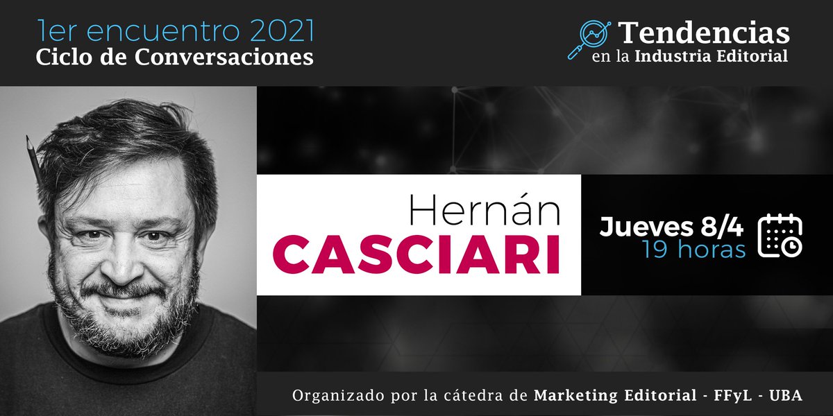 ¡Este jueves desde la cátedra de Marketing Editorial! #marketing #mkt #marketingeditorial #edicion #ciclotendencias #orgulloUBA #uba #uba2020 #yomequedoencasa #yomequedoencasaleyendo #casciari #orsai