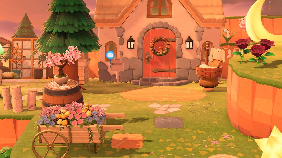 CrossingCalico's tweet photo. after not touching ac since fall im back on my bs and revamping the island again #AnimalCrossing #ACNH #NintendoSwitch https://t.co/KluM6bFFiU