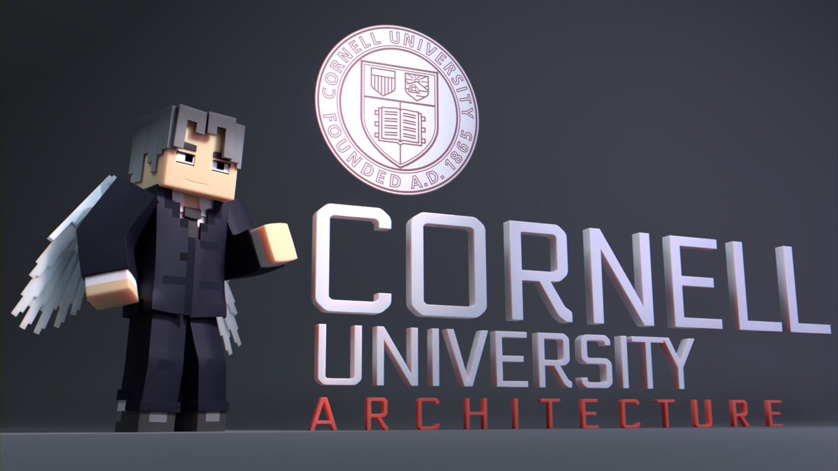 I'm Now accepted as a Cornell University Student.
It was a long way from those damn MC animations, haha