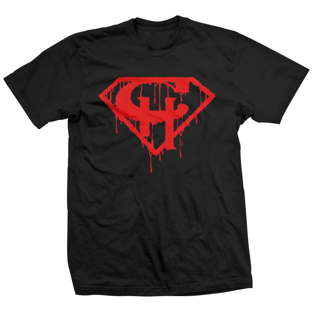 CanChrisHero's tweet photo. @YesManBrad Hey dude! So I’d had my “Death of CH” design for a couple years. There was a shirt I was wearing a ton at that time from the kickass Electric Zombie brand &amp; I loved the look. I mashed up the two shirts &amp; voila! https://t.co/ZAns8lhRD4