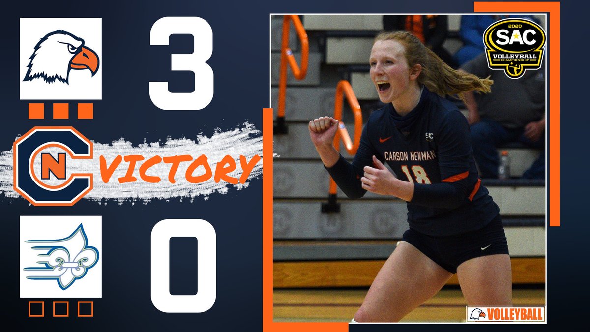 Carson-Newman Athletics (@cnathletics) on Twitter photo π₯ Best hitting percentage of the year
π€ Eight rejections
β‘οΈ 20 assists by <a href="/trohr14/">Taylor Rohr</a>
π Season-high 11 kills by <a href="/emilyharn/">Emily Harnischfeger</a>
π§ΉοΈ <a href="/CarsonNewmanVB/">C-N Volleyball</a> is onto the SAC semifinals
π° bit.ly/2R4uQM2 π₯ Best hitting percentage of the year
π€ Eight rejections
β‘οΈ 20 assists by <a href="/trohr14/">Taylor Rohr</a>
π Season-high 11 kills by <a href="/emilyharn/">Emily Harnischfeger</a>
π§ΉοΈ <a href="/CarsonNewmanVB/">C-N Volleyball</a> is onto the SAC semifinals
π° bit.ly/2R4uQM2