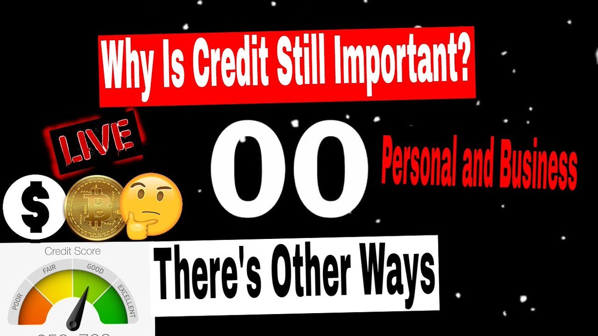 strugglingnow's tweet photo. Why Is Credit Still Important? Personal and Business. There's other ways to get no credit loans. Find out more in this live stream https://t.co/QsG6bNe2xm
@strugglingnow
#stopstrugglingnow
#millionairemindset #creditgame #creditisimportant #buildyourcredit #realestateinvesting https://t.co/XDZ723sFYQ