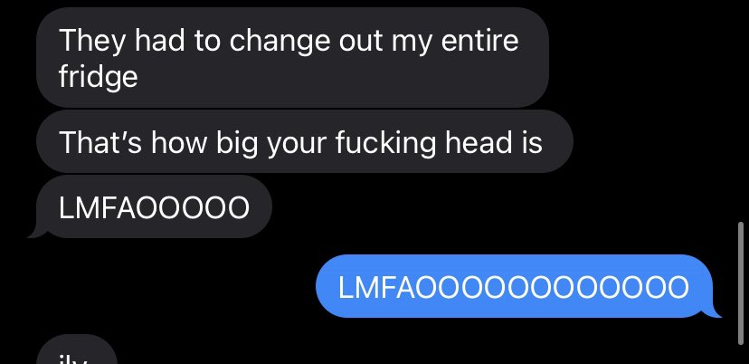 reemixtape's tweet photo. Accidentally head-slammed into my bfโs fridge last weekend and he had to replace the entire thing lmfaoooo #cutecouplethings https://t.co/f9y8nhyJ1z
