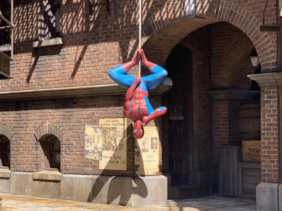 ユニバのスパイダーマン怖くない 浮遊感や動き内容は絶叫系 自由気ままに