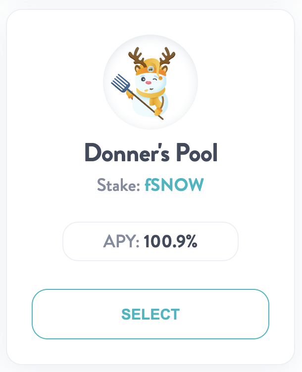 Through our partnership with <a href="/harvest_finance/">Harvest</a>, you can make the highest APY on your stablecoins via Snowswap:

1️⃣ Deposit (DAI, USDT, USDC) into Harvest.Finance

2️⃣ Deposit (fDAI, fUSDT, fUSDC or USDC) into Snowswap.org 

3️⃣ Deposit fSNOW into Donner's Pool