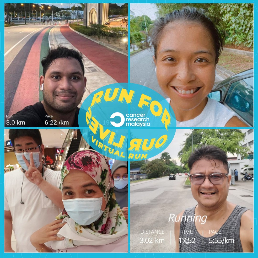 reversecancer's tweet photo. Today is #WorldHealthDay! We’re happy to see so many Malaysians running, walking and hiking 3km to reverse cancer! Thank you so much for joining our #ReverseCancerRun and supporting lifesaving #cancerresearch in Asians.
#virtualrun #fitness #cancerawareness https://t.co/6qvtTwTZoq