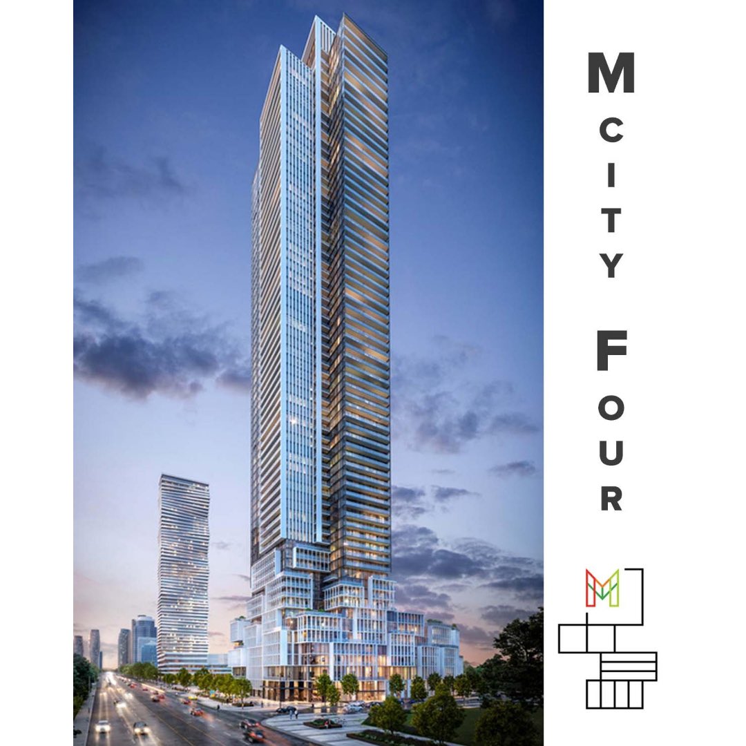 CondoExchange's tweet photo. Standing 67 floors tall, M4 Condos will be the fourth tower in the master planned community MCITY in #Mississauga, being developed by Rogers &amp; Urban Capital. Learn more at https://t.co/9jJoXsIUcx https://t.co/dmuR6o4JMc