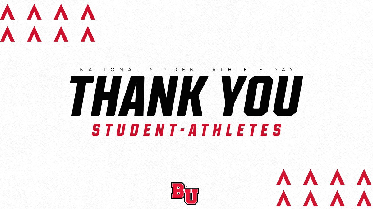 To our incredible student-athletes, thank you! 

#NationalStudentAthleteDay