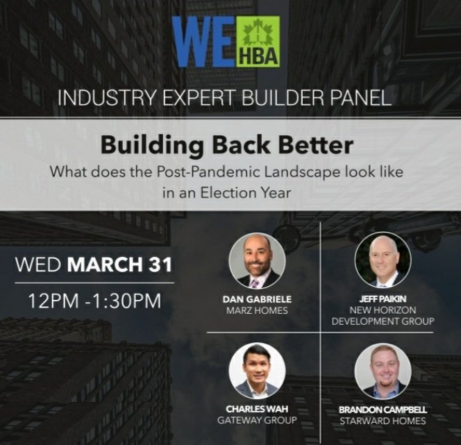 Gateway Group (@gatewaygroupca) on Twitter photo It was an honour to be a part of the <a href="/WestEndHBA/">West End HBA</a> builder panel last week that focused on the post-pandemic housing market.
One of the main topics was how to help with the low supply of affordable homes to allow more families achieve their dream of home ownership. It was an honour to be a part of the <a href="/WestEndHBA/">West End HBA</a> builder panel last week that focused on the post-pandemic housing market.
One of the main topics was how to help with the low supply of affordable homes to allow more families achieve their dream of home ownership.