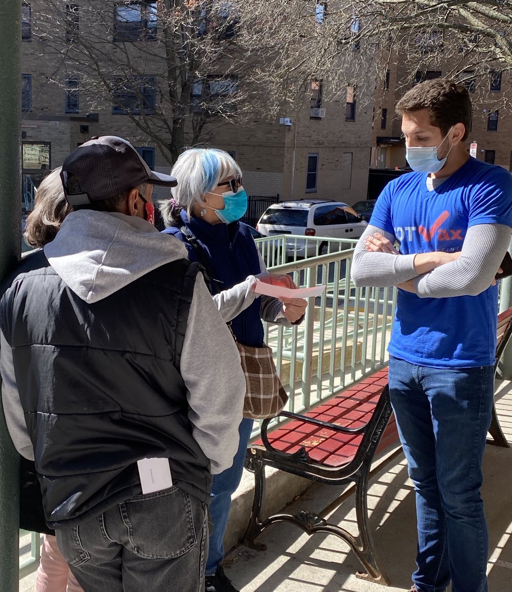 Our healthcare provider volunteers and community organizers know that the way you address equity gaps in vaccination rates is by building trust. It’s by showing up in communities. It’s by taking the time to let folks feel heard and bringing the vaccine to them. #ThisIsOurShot
