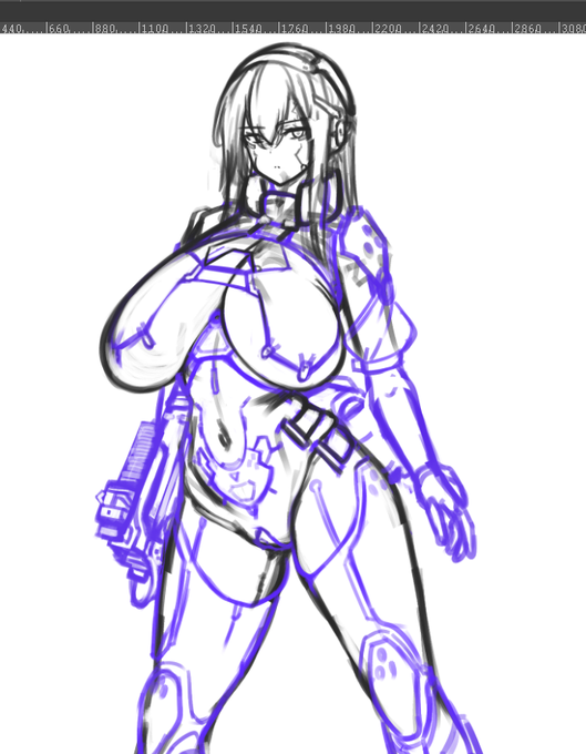 身体が明らかに戦闘用じゃない戦闘用アンドロイドってSF作品じゃ定番だよな 