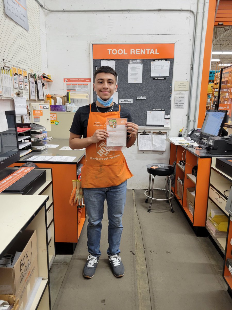 Shout out to Dago! Had a customer reach out and Rave about his excellent customer service. Thank you for making the difference in our service putting us above the competition 👏👏
#successinaction 
<a href="/1975HomeDepot/">Oswego1975</a> 
@LauraDenges