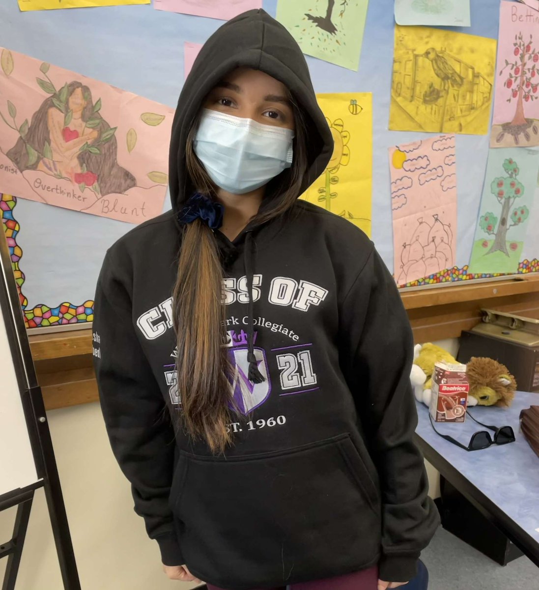 BettinaBorggio's tweet photo. Grad Wear finally came in today! Super cool to see my design in real life and not just through a digital screen. I am incredibly happy with how my design turned out. Check out these awesome 12s rocking the new Grad Wear!🤩👏 @CarlaAllan1 @wpcLRSD #CIP https://t.co/Lac6ZLvrNr