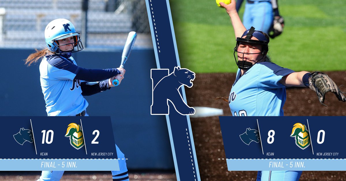 KeanAthletics's tweet photo. .@KeanSoftball Remains Perfect in NJAC Opener https://t.co/x9Q7hM77WD @NJACSports @NFCAorg @KeanUniversity https://t.co/eof69nPiwE